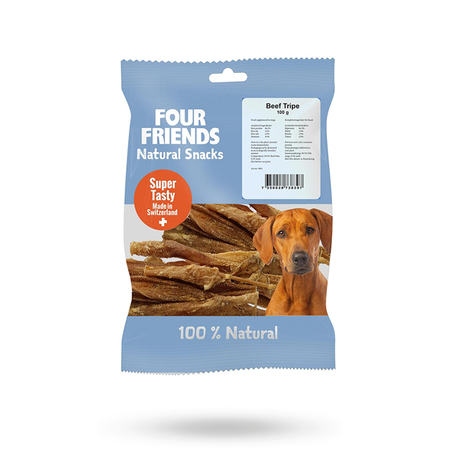 FourFriends Natural Snacks Beef Tripe 100g
