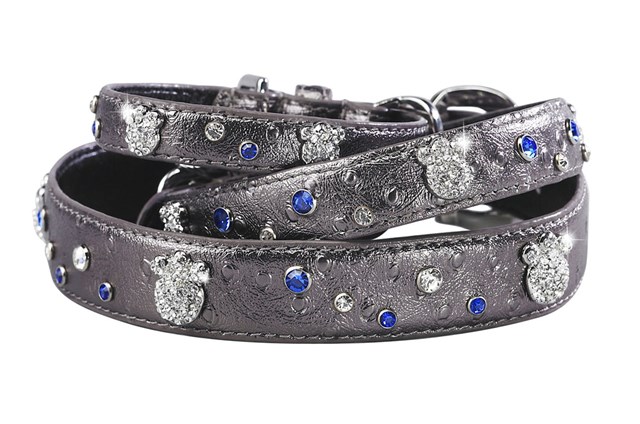 Paws and Sprinkles Halsband Grå