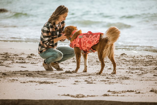 HURTTA LIFE SAVIOR HUNDFLYTVÄST ECO CORAL CAMO