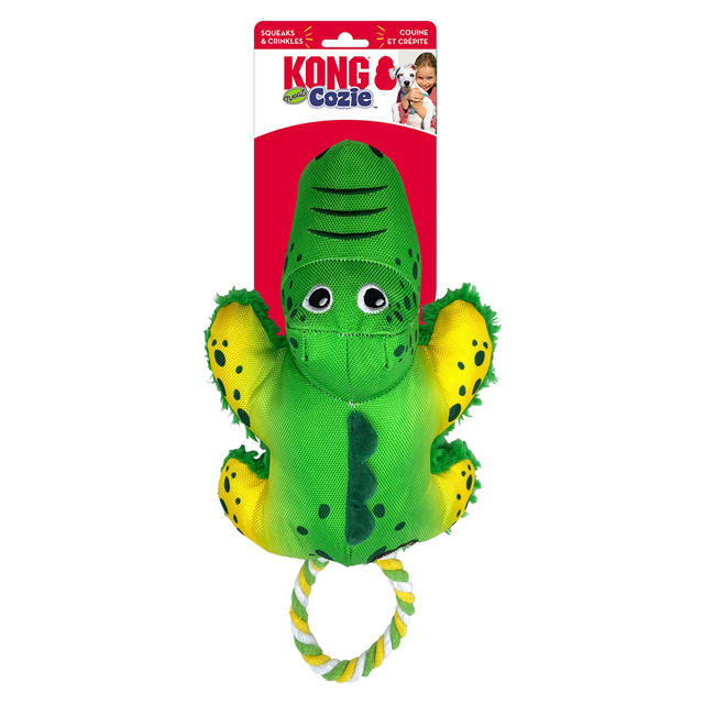 KONG Cozie Tuggz Alligator