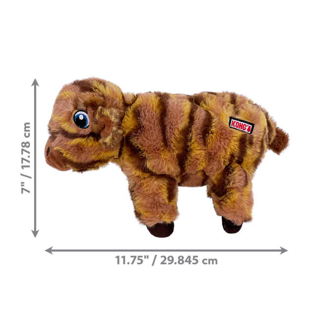 Kong Low Stuff Stripes Cow