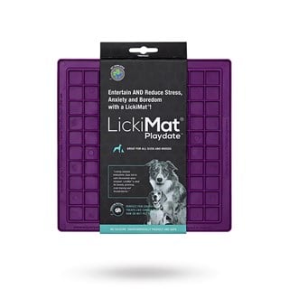 Lickimat Playdate Lila 20x20 Cm