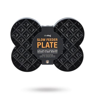 Lickimat Slow Feeder Slodog - Svart