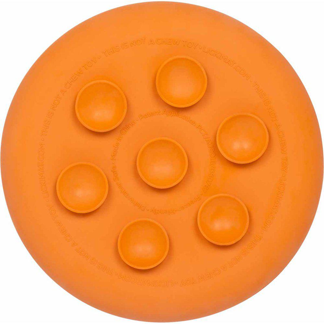 LickiMat Ufo Hundskål - Orange