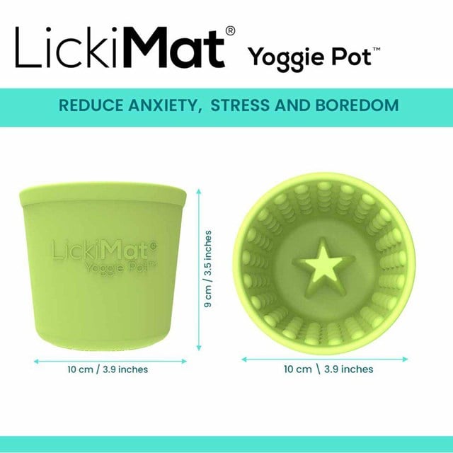 Lickimat Yoggie Pot - Orange