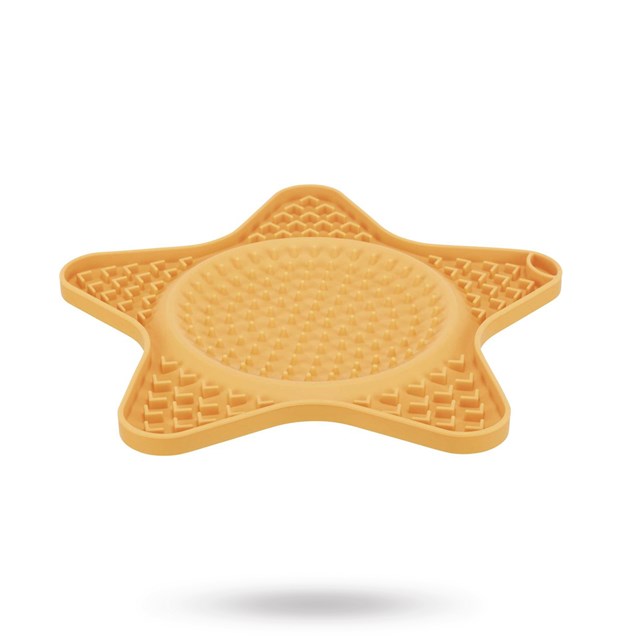 Lick'n'Snack Slickplatta - Gul