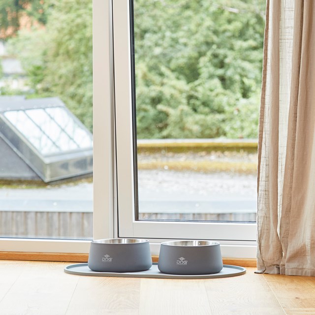 Vega Hundskål - Cool Grey