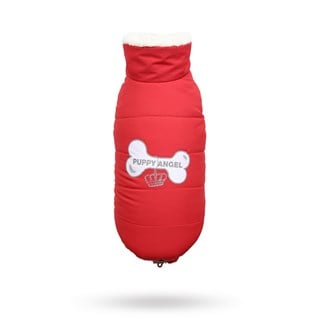 Love Bone Padded Vest - Red
