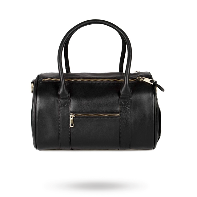 MERÏKH Hundväska Läder - Svart