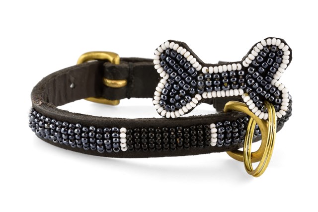 Halsband Rafiki Black Micro