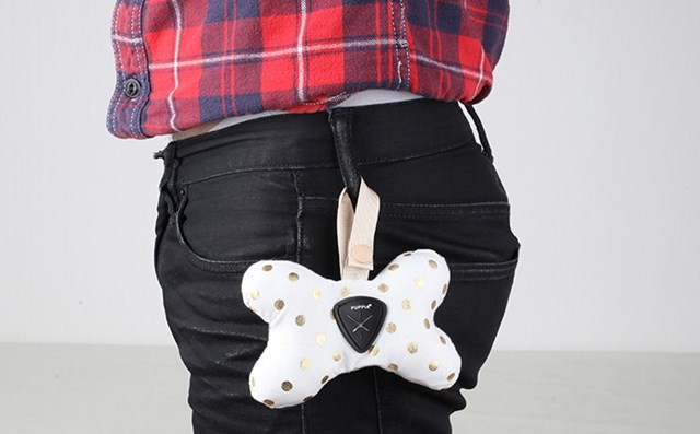 MODERN DOTTY Waste Bag - Ivory