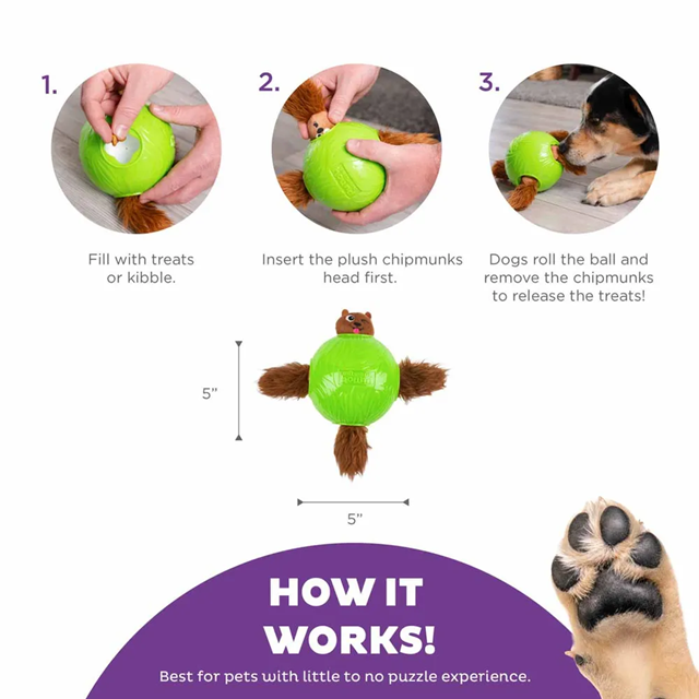 Nina Ottosson Snuffle N Treat Ball Aktiveringsleksak - Small