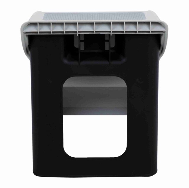 Hopfällbar Trappa i Plast - Ljusgrå