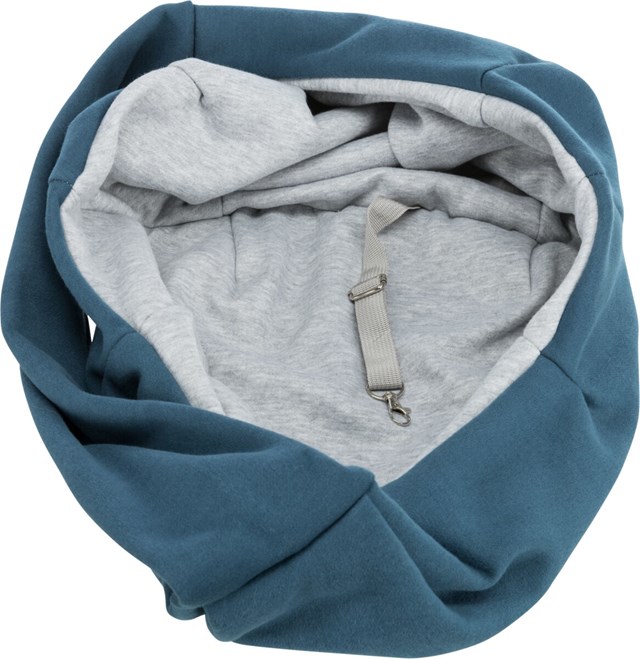 Junior frontväska upp till 5 kg - Blå/ljusgrå