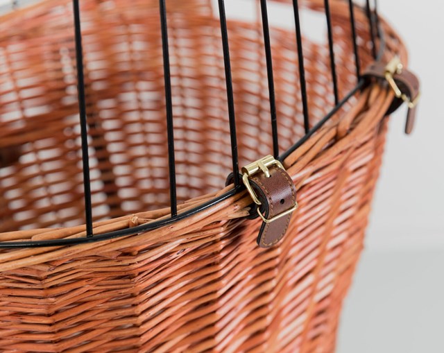 Cykelkorg med galler upp till 5kg - Brun