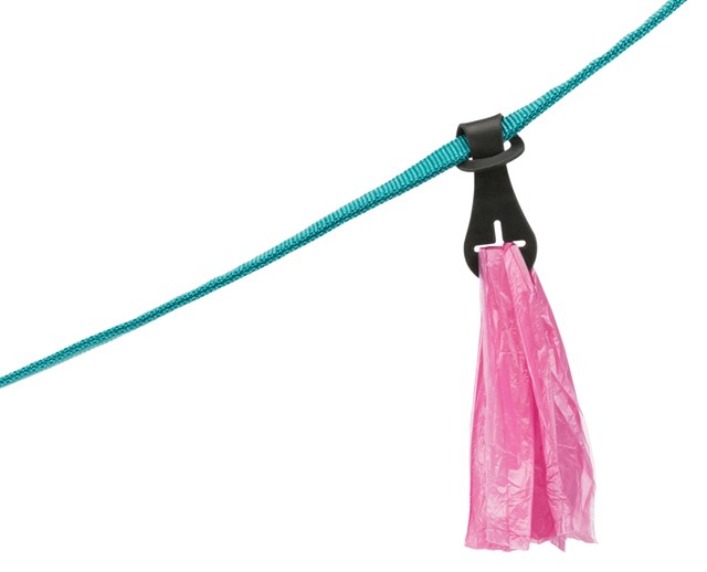 Bajspåsehållare för koppel - Svart