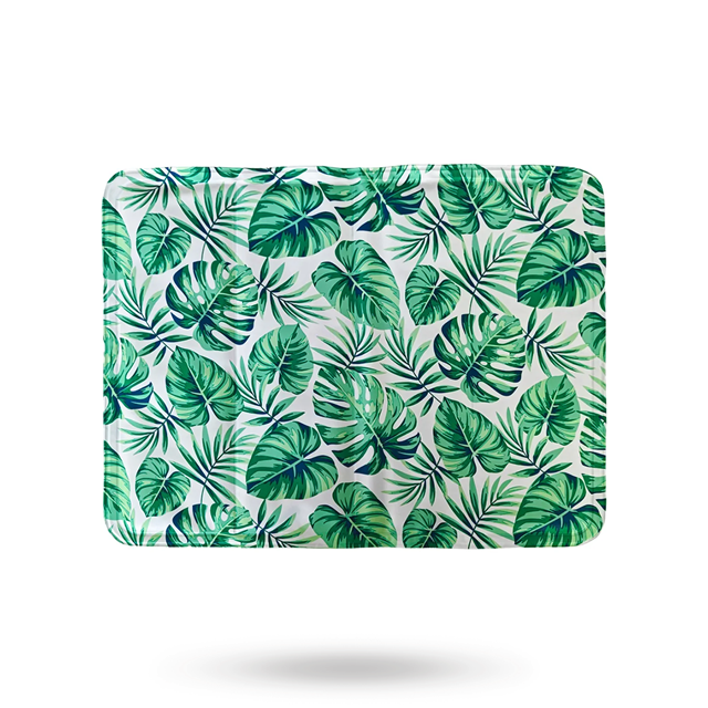 Ozami Cooling Mat Kyldyna - Green Leaf