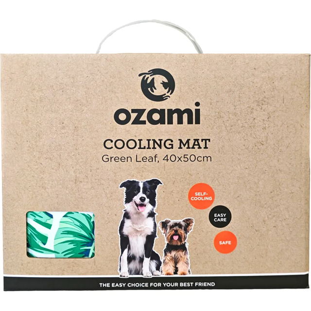 Ozami Cooling Mat Kyldyna - Green Leaf