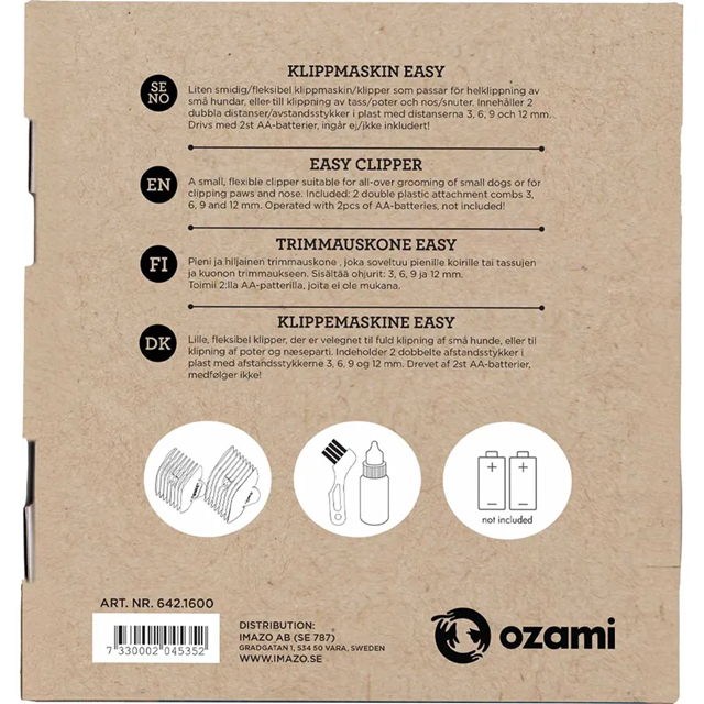 Ozami Klippmaskin Easy Clipper