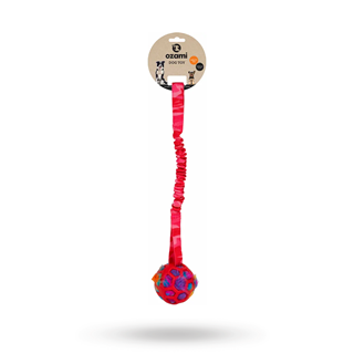 Play-n-tug Ball With Crinkle 50 Cm - Pink Camo