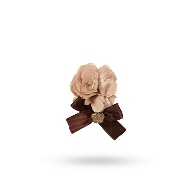 Rose Ribbon Hairpin - svart
