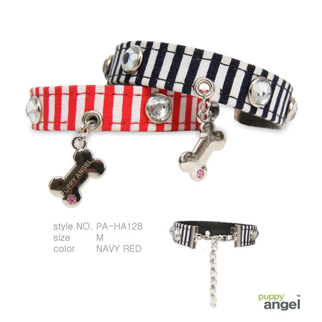 Marine Bone Halsband - Röd