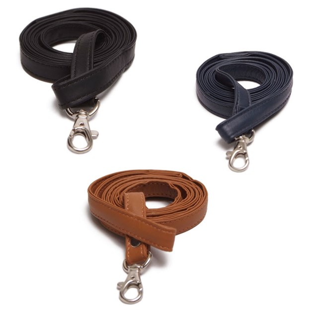 Original Basic Halsband + Koppel Mörkblå