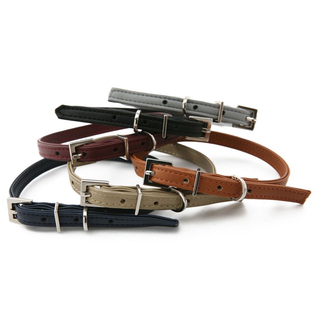 Original Basic Halsband + Koppel Mörkblå