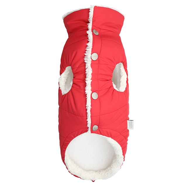 Love Bone Padded Vest - Red