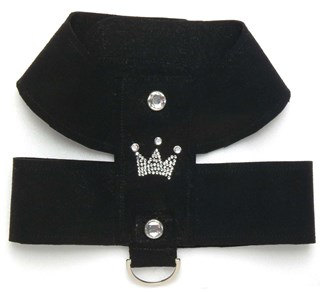 Plush Crown Sele Svart - Large