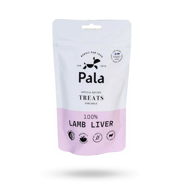 Pala Treats 100% Lamb Liver 100g