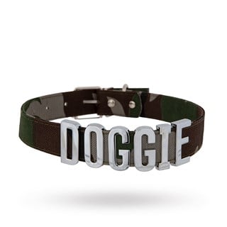 Personligt Hundhalsband 3 Cm - Camo
