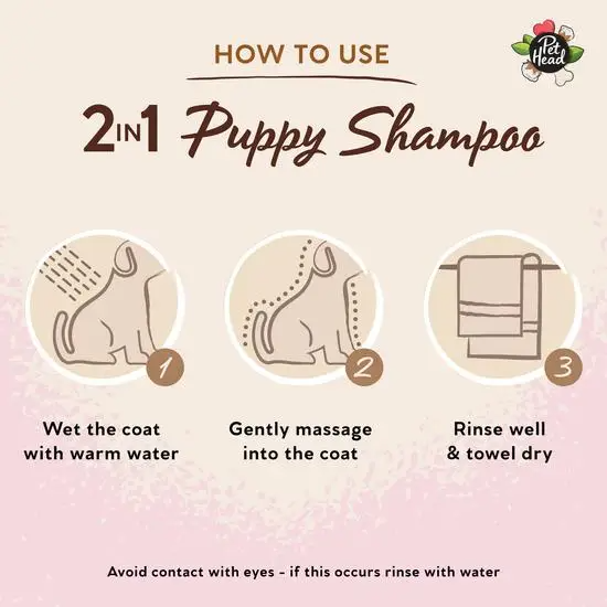 Pet Head 2 in 1 Furst Bath Valpschampo 300 ml