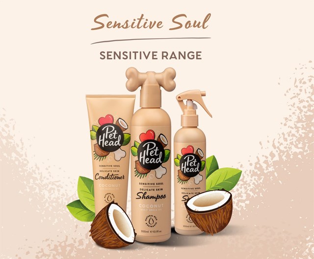 Pet Head Sensitive Soul Spray Torrschampo 300ml