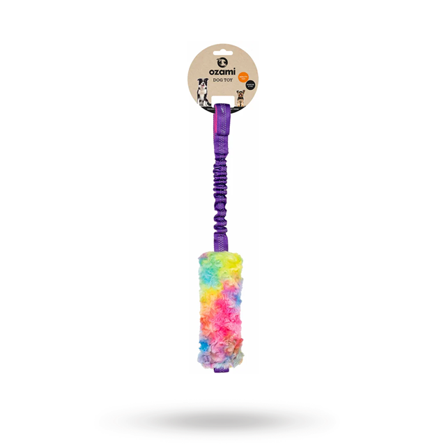 Play-n-tug Unicorn Kampleksak med kort fuskpäls 50 cm