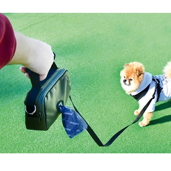 Ashton Hundkoppel Med Väska - Svart