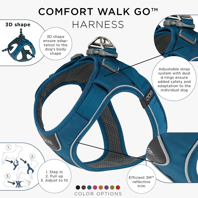 COMFORT WALK GO Sele - Ocean Blue