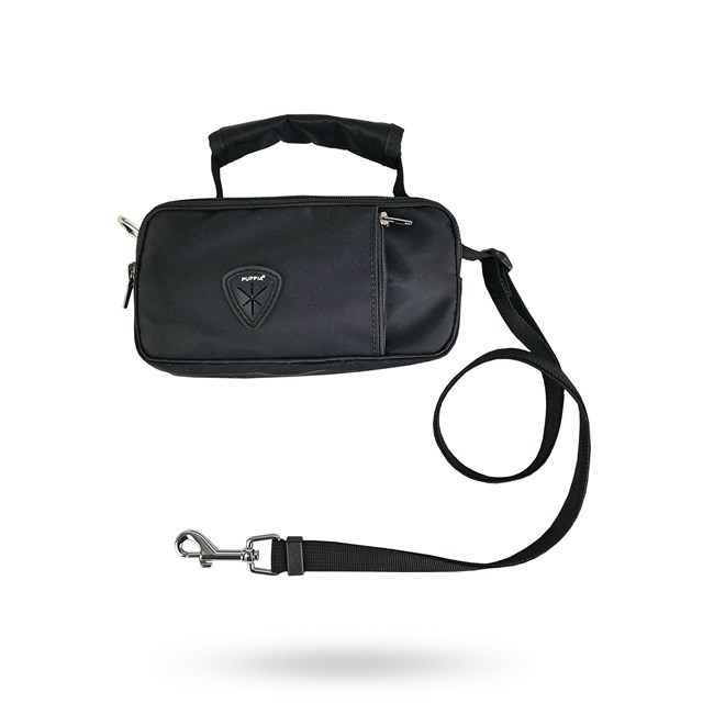 Ashton Hundkoppel Med Väska - Svart