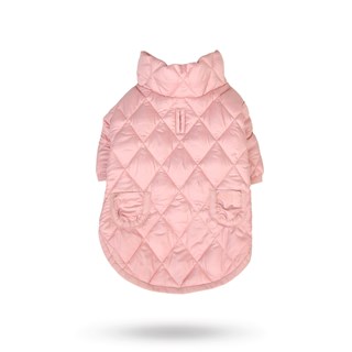 Cotton Candy Hundjacka - Rosa