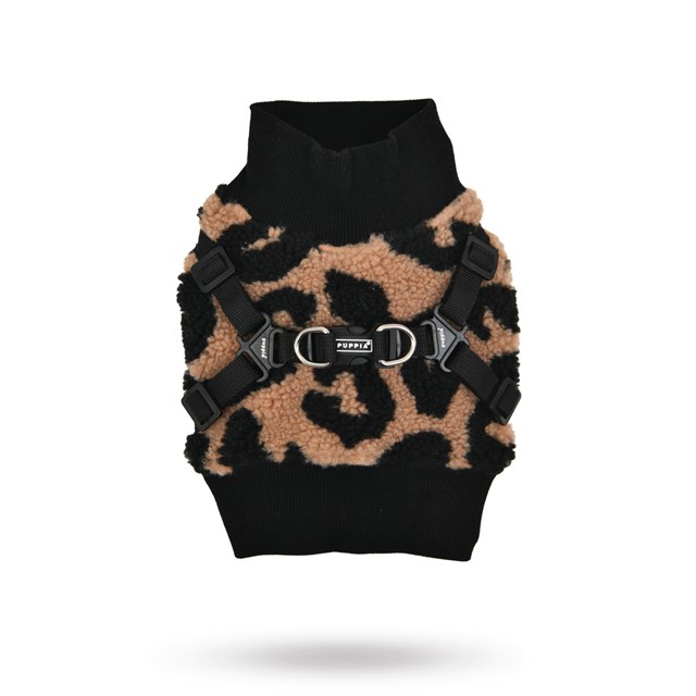 SERVAL BEIGE - HUNDTRÖJA MED INTEGRERAD SELE