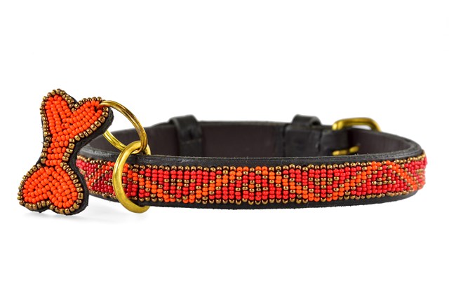 Skinny Halsband Kabaka Neon