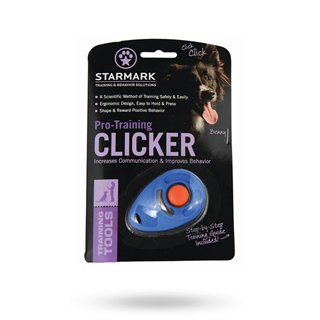 Starmark Pro-training Clicker Blå