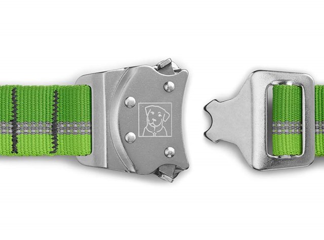 Top Rope Justerbart Halsband - Grön - Small