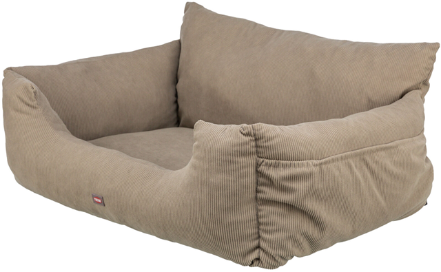 Bilsäte Dubbel Taupe