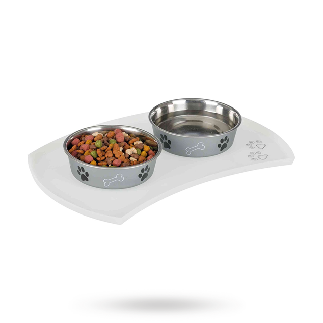 Trixie Matskålsunderlägg Silikon - Transparant