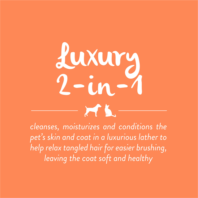 Tropiclean Papaya & Coconut Luxury Shampoo & Balsam 2in1 355 ml