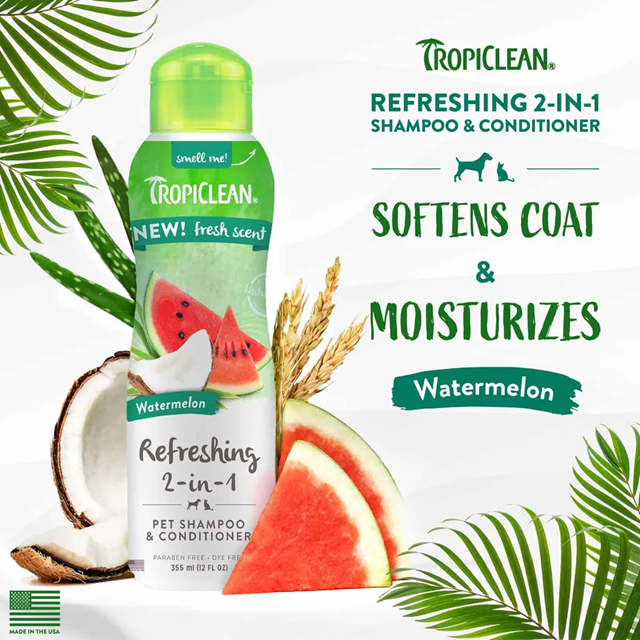 Tropiclean Watermelon 2-in-1 355ml