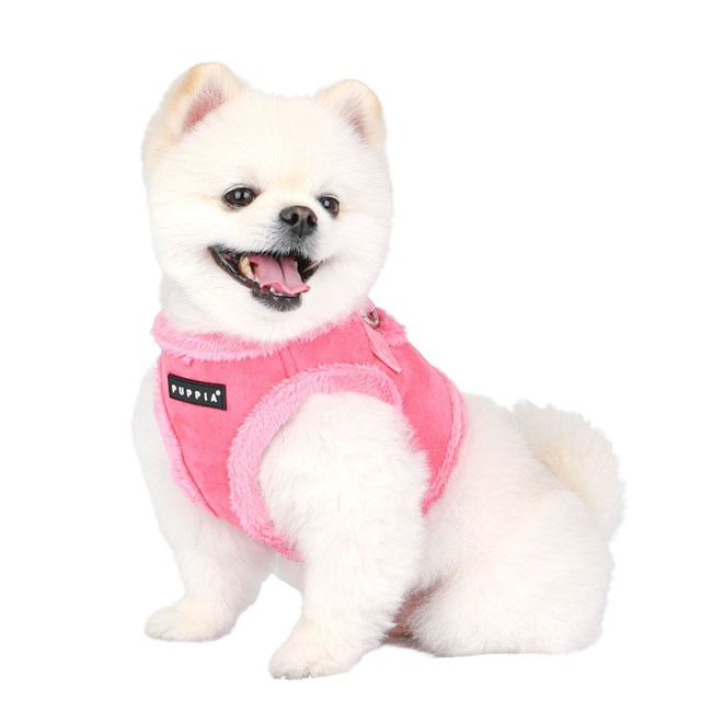 TERRY PINK - FODRAD JACKET HUNDSELE