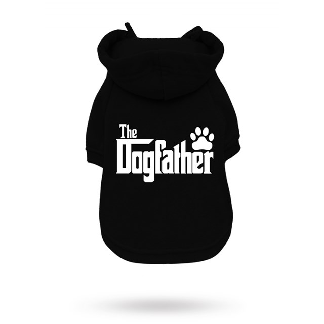 The DogFather Hoodie Svart