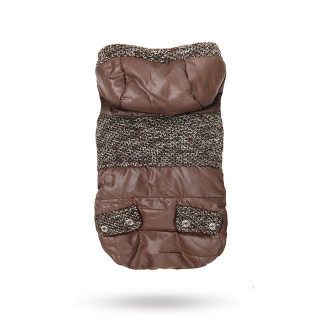 Delemere Tweed Trimmed Parka - Brown / Tan